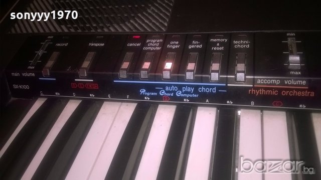 technics sx-k100 made in japan-keyboard-внос швеицария, снимка 12 - Синтезатори - 19707560
