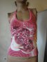 Ефектен розов дамски топ / потник, с гол гръб, дамска блуза / тениска без ръкави,ръкав,дамско бюстие, снимка 3