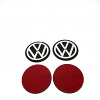 стикери метални за капачки за джанти или тасове за VW , снимка 2 - Аксесоари и консумативи - 23343510