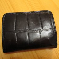 Красиво черно портмоне от дебела телешка кожа с много деления , снимка 7 - Портфейли, портмонета - 14062412