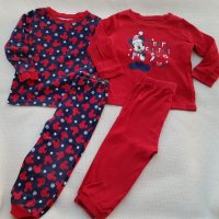 Пижама на Дисни с Мики Маус 12-18 месеца, снимка 2 - Бебешки пижами - 22661155