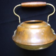 Стар бронзов съд, чайник , ваза, снимка 6 - Антикварни и старинни предмети - 15991249