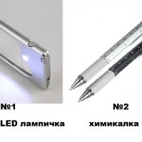 Лупа със лед лампичка и химикалка 6 в 1, снимка 1 - Други инструменти - 18737379