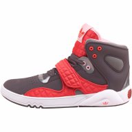 adidas Originals Womens Roundhouse Hi-Tops Grey/Red/Brown Red, снимка 1 - Кецове - 14072986