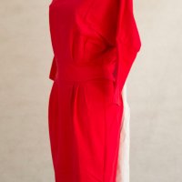 Червена памучна рокля марка Folly - EU 36, снимка 3 - Рокли - 22695385