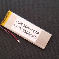 Батерия за таблет - 3.7V/ 3500mAh, 143x48x3mm, снимка 1 - Друга електроника - 24455732