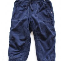 Ватиран кадифен панталон H&M/12-18 м., 86 см., снимка 1 - Панталони и долнища за бебе - 25209849