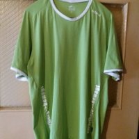 Мъж.тениска-"Skinfit"-/полиамид+ликра/,цвят-гущерово зелена. Закупена от Германия., снимка 1 - Тениски - 21859319