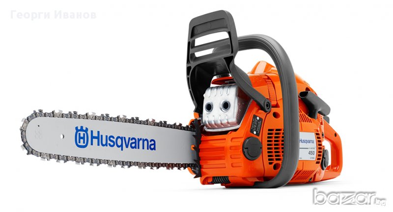  Моторен трион Husqvarna 450 -18'', снимка 1