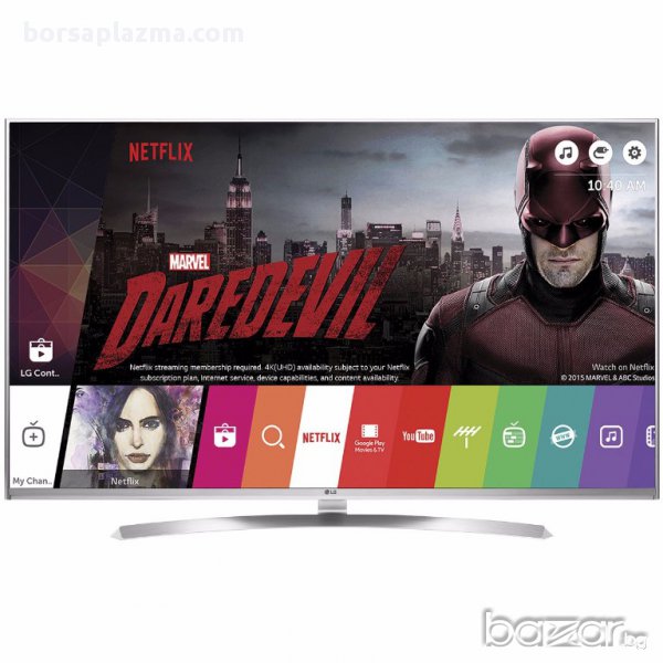 LG 60UH8507 Super UHD, UniScreen, Ultra Slim, 3D, webOS 3.0, ColorPrime Plus, HDR Plus, снимка 1