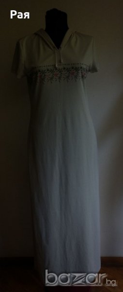 Спортна дълга  рокля с качулка , снимка 1
