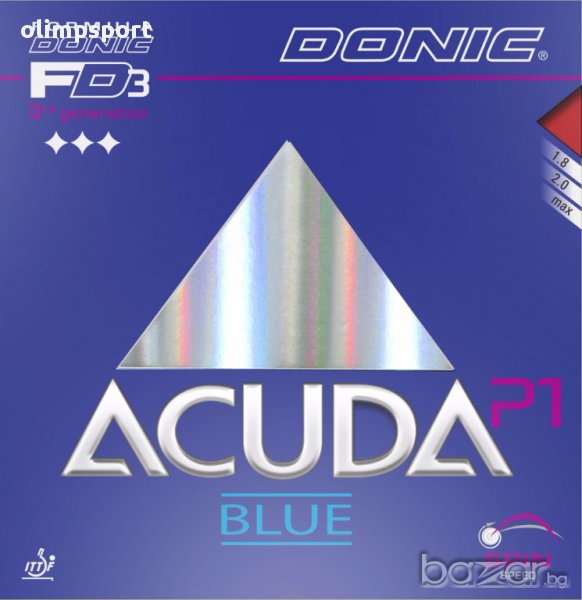 гума за тенис на маса Donic Acuda P1 нова, снимка 1