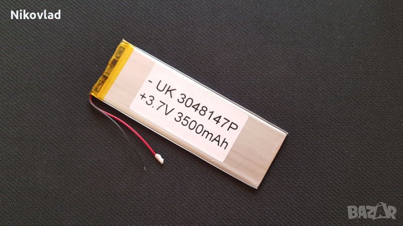 Батерия за таблет - 3.7V/ 3500mAh, 143x48x3mm, снимка 1