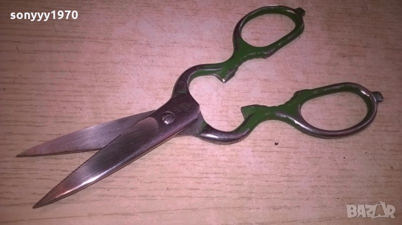 friodur inox germany-20x7см-стара profi ножица-внос франция, снимка 1