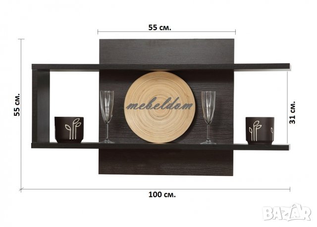 Етажерка за стена(код-0840), снимка 3 - Етажерки - 8723317