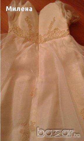Страхотна, бутикова рокля за сватба за 2г., снимка 9 - Бебешки рокли - 13305337