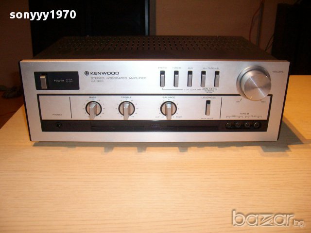 kenwood ka-300 stereo amplifier-внос швеицария, снимка 3 - Ресийвъри, усилватели, смесителни пултове - 12019820