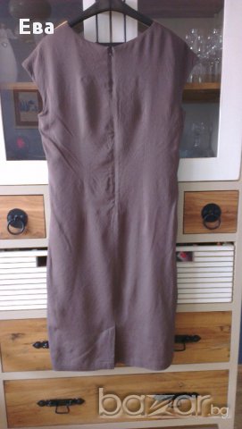 Красива лятна рокля Ellinor с къс паднал ръкав: памук/коприна, 40 EU/46 BG, снимка 2 - Рокли - 12958279