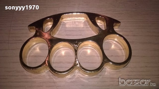 Бокс-в златист цвят 11/8см-внос швеицария, снимка 2 - Антикварни и старинни предмети - 13693341