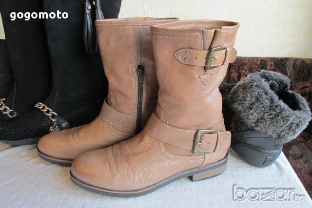 дамски мото боти, ботуши, 100% естествена кожа, N- 39, GOGOMOTO.BAZAR.BG®, снимка 2 - Дамски ботуши - 17650862