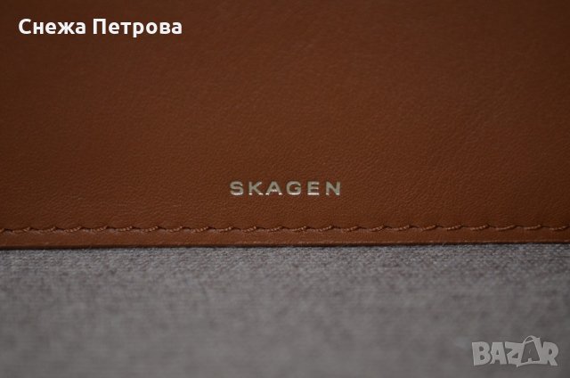 Sкagen Passcase 2 в 1 хоризонтален портфейл, снимка 4 - Портфейли, портмонета - 21805770