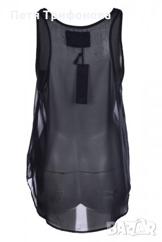 НАЛИЧНИ Марков Red Label Черен ефирен потник топ от Англия С, М, Л размер, снимка 2 - Корсети, бюстиета, топове - 21671574