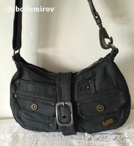 Нова дамска чанта G-Star Denim Shoulder Bag оригинал
