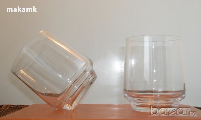 Кристални негравирани чаши, Кварц Сливен , снимка 3 - Чаши - 10492456