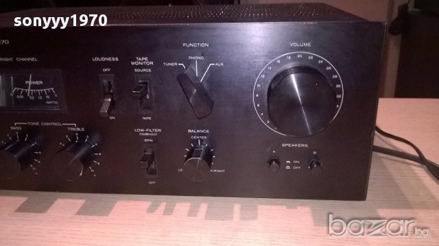 Hitachi ha-270 amplifier-made in japan-внос швеицария, снимка 11 - Ресийвъри, усилватели, смесителни пултове - 15259334