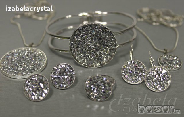 Колие,Обеци,Комплекти Сваровски''Rocks" Crystals from SWAROVSKI ®