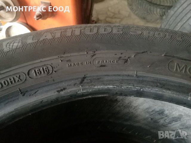 235/55/19 - Michelin Latitude Sport dot 1616, снимка 5 - Гуми и джанти - 25330770
