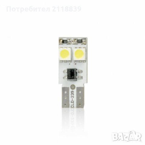 ДИОД T10 CANBUS 4 LED 5050SMD 4525 2бр.