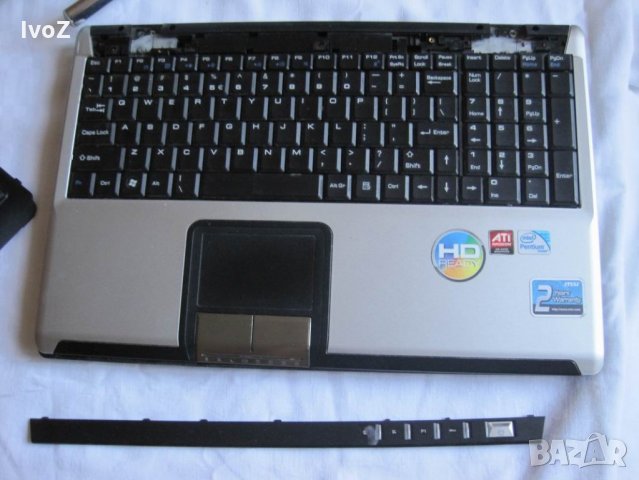 Продавам лаптоп MSI -CX600-на части , снимка 7 - Части за лаптопи - 16936412