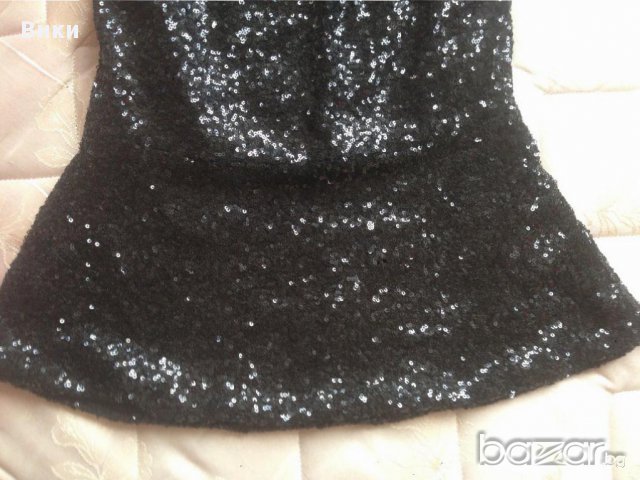 Пеплум с паети, снимка 4 - Корсети, бюстиета, топове - 12667899