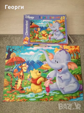 Пъзел Мечо Пух, Super Color Maxi, Clementoni , снимка 5 - Образователни игри - 21959751