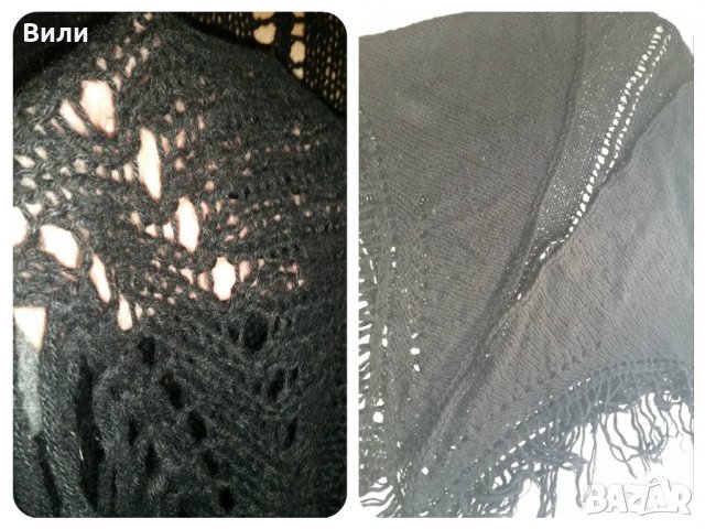 Големи , топли триъгълни шалове, снимка 6 - Шалове - 23406689