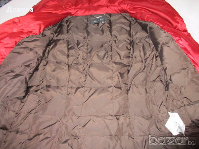  ЗИМНО ЯКЕ С ПУХ на ZARA /цвят червен/, снимка 10 - Якета - 13012737