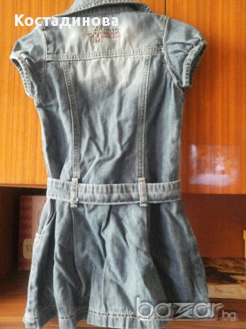 дънкова рокличка, снимка 2 - Детски рокли и поли - 15829463