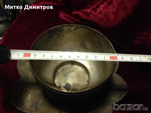 Старинна захарница от края на 19в., снимка 5 - Антикварни и старинни предмети - 12728878