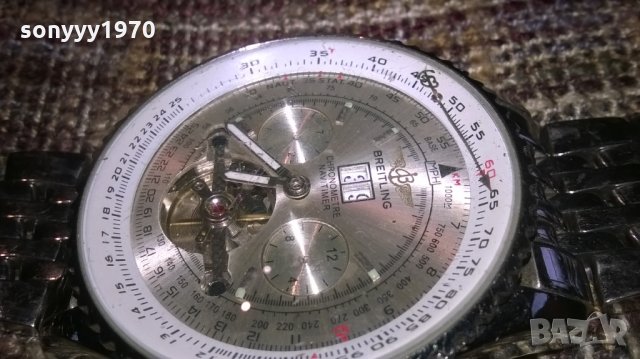 breitling chronometre navitimer-часовник-внос швеицария, снимка 15 - Мъжки - 24943245