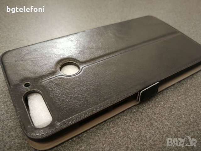 Huawei Y7 Prime 2018  калъф тип тефтер със силиконово легло, снимка 7 - Калъфи, кейсове - 21869990