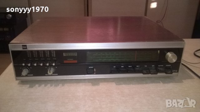 dual type ct18if-tuner-made in germany-внос швеицария, снимка 2 - Ресийвъри, усилватели, смесителни пултове - 24418091