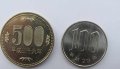 Япония - пълен сет 1, 5, 10,50,100,500 йени - 6 монети,508 m, снимка 2