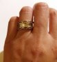 Среб.марков пръстен-"Calgaro"-проба-925. Закупен от Италия-2., снимка 1