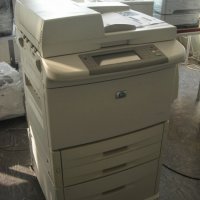 HP LaserJet 9040mfp (Q3726A) мрежови лазерен принтер, копир и цветен скенер, А3 формат, снимка 4 - Принтери, копири, скенери - 23292814