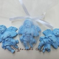 Ангелче в синьо-подаръци за гости, снимка 1 - Кетъринг - 20767571
