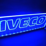Светеща LED Гравирана Табела Iveco 24 V, снимка 3 - Аксесоари и консумативи - 12096492