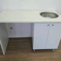 Кухненска шкаф мивка с място за пералня част от кухня Кухни по поръчка
