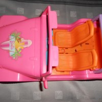 Розово - оранжев джип неон Barbie Mattel 2008 г , снимка 3 - Кукли - 23111282