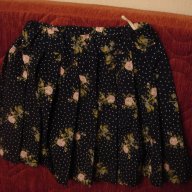 Детска копринена плисирана поличка, нова, размер 116 и 110-2 варианта, снимка 2 - Детски рокли и поли - 18458016